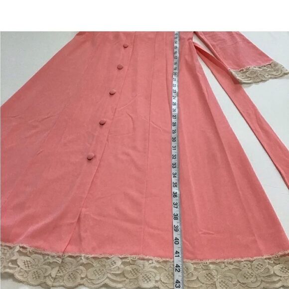 Vintage Maxi Dress Set By Gossard Artemis Maxi Dress Set 70s  Size S - Picture 9 of 10